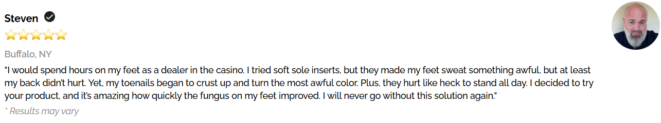 MycoSoothe Support Customer Reviews